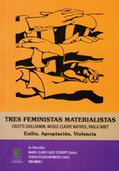 E-book, Tres feministas Materialistas (Volumen I) : Colette Guillaumin, Nicole-Claude Mathieu, Paola Tabet - Exilo, Apropiacion, Violencia, Editions L'Harmattan