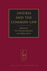 eBook, Iniuria and the Common Law, Hart Publishing
