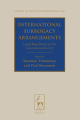E-book, International Surrogacy Arrangements, Hart Publishing