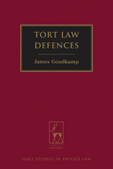 E-book, Tort Law Defences, Hart Publishing