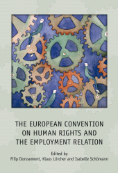 E-book, The European Convention on Human Rights and the Employment Relation, Hart Publishing
