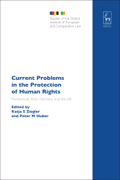 E-book, Current Problems in the Protection of Human Rights : Perspectives from Germany and the UK, Hart Publishing