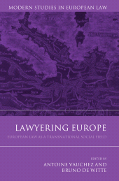 E-book, Lawyering Europe : European Law as a Transnational Social Field, Hart Publishing