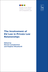 E-book, The Involvement of EU Law in Private Law Relationships, Hart Publishing