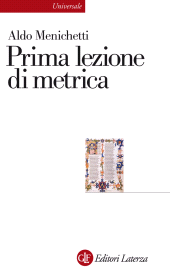 eBook, Prima lezione di metrica, Laterza