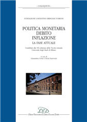 eBook, Politica monetaria, debito, inflazione : la fase attuale contributi alla VII edizione della Tavola rotonda, Università degli studi di Milano, LED