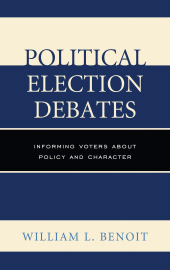 E-book, Political Election Debates : Informing Voters about Policy and Character, Lexington Books