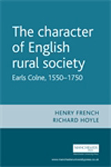 E-book, Character of English rural society : Earls Colne, 1550-1750, Manchester University Press