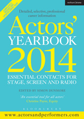 eBook, Actors' Yearbook 2014, Dunmore, Simon, Methuen Drama