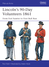 E-book, Lincoln's 90-Day Volunteers 1861 : From Fort Sumter to First Bull Run, Osprey Publishing