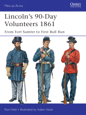 E-book, Lincoln's 90-Day Volunteers 1861 : From Fort Sumter to First Bull Run, Osprey Publishing