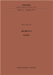 eBook, Archiloco : elegie, Pàtron