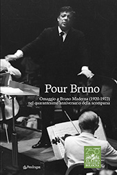 E-book, Pour Bruno : omaggio a Bruno Maderna (1920-1973) nel quarantesimo anniversario della scomparsa, Pendragon