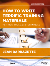 eBook, How to Write Terrific Training Materials : Methods, Tools, and Techniques, Pfeiffer