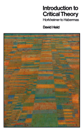 eBook, Introduction to Critical Theory : Horkheimer to Habermas, Polity Press