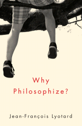 E-book, Why Philosophize?, Polity Press