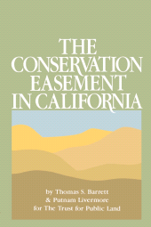 eBook, The Conservation Easement in California, Princeton University Press