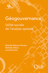 E-book, Géogouvernance : Utilité sociale de l'analyse spatiale, Éditions Quae
