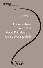 E-book, Désacraliser le chiffre dans l'évaluation du secteur public, Éditions Quae
