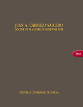 E-book, Juan A. Carrillo Salcedo : doctor et magister in hominum iure, Universidad de Sevilla