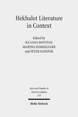 E-book, Hekhalot Literature in Context : Between Byzantium and Babylonia, Mohr Siebeck