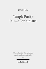 E-book, Temple Purity in 1-2 Corinthians, Mohr Siebeck