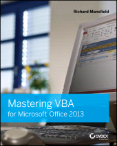 eBook, Mastering VBA for Microsoft Office 2013, Sybex