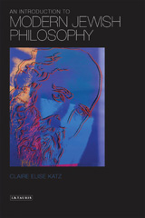 E-book, An Introduction to Modern Jewish Philosophy, I.B. Tauris