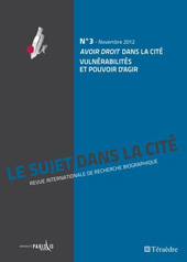 E-book, Avoir droit dans la Cité : Vulnérabilités et pouvoir d'agir, Téraèdre