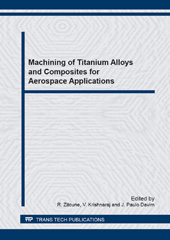 E-book, Machining of Titanium Alloys and Composites for Aerospace Applications, Trans Tech Publications Ltd