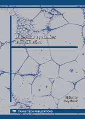 E-book, Molecular Dynamics and Diffusion, Trans Tech Publications Ltd