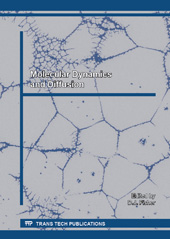 m, Molecular Dynamics and Diffusion, Trans Tech Publications Ltd