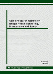 E-book, Some Research Results on Bridge Health Monitoring, Maintenance and Safety, Trans Tech Publications Ltd