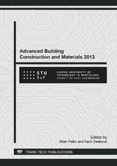 E-book, Advanced Building Construction and Materials 2013, Trans Tech Publications Ltd