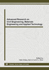 E-book, Advanced Research on Civil Engineering, Materials Engineering and Applied Technology, Trans Tech Publications Ltd