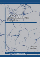 E-book, Properties of Lanthanum Hexaboride, Trans Tech Publications Ltd