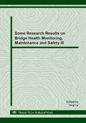 E-book, Some Research Results on Bridge Health Monitoring, Maintenance and Safety III, Trans Tech Publications Ltd