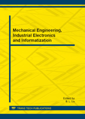 E-book, Mechanical Engineering, Industrial Electronics and Informatization, Trans Tech Publications Ltd