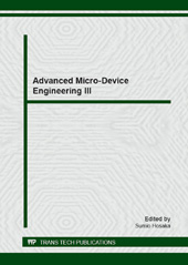 E-book, Advanced Micro-Device Engineering III, Trans Tech Publications Ltd