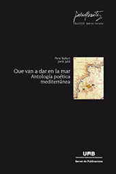 E-book, Que van a dar en la mar : antología poética Mediterránea, Universitat Autònoma de Barcelona