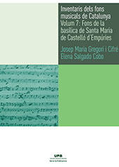 Kapitel, Inventari del Fons Musical de la basílica de Santa Maria de Castelló d'Empúries, Universitat Autònoma de Barcelona