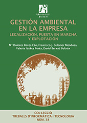 E-book, Gestión ambiental en la empresa : legalización, puesta en marcha y explotación, Universitat Jaume I
