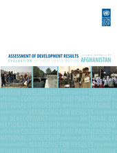 E-book, Assessment of Development Results - Islamic Republic of Afghanistan : Evaluation of UNDP Contribution, United Nations Publications