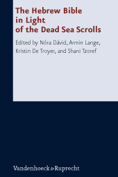 eBook, The Hebrew Bible in Light of the Dead Sea Scrolls, Vandenhoeck & Ruprecht