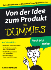 E-book, Von der Idee zum Produkt für Dummies, Wiley-VCH