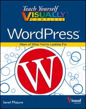 E-book, Teach Yourself VISUALLY Complete WordPress, Visual