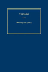 eBook, Œuvres complètes de Voltaire (Complete Works of Voltaire) 60C : Writings of 1766 (I), Voltaire Foundation