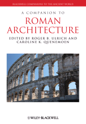 E-book, A Companion to Roman Architecture, Wiley