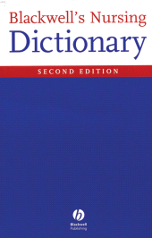 E-book, Blackwell's Nursing Dictionary, Wiley