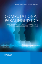 E-book, Computational Paralinguistics : Emotion, Affect and Personality in Speech and Language Processing, Wiley